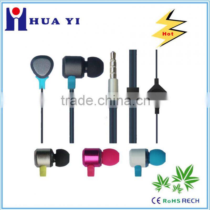 mobile accessories headphone in-ear metal earbud earphone