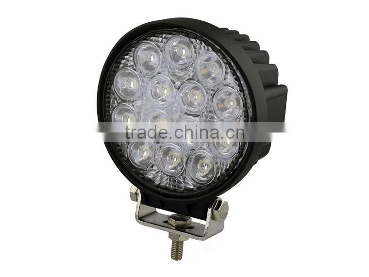 super bright 3080lum led 42w working lamps,programmable car wheel light