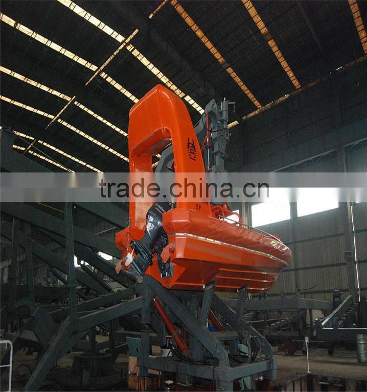 IACS Marine Inflatable Rescue Boat with Rescue Boat Davit