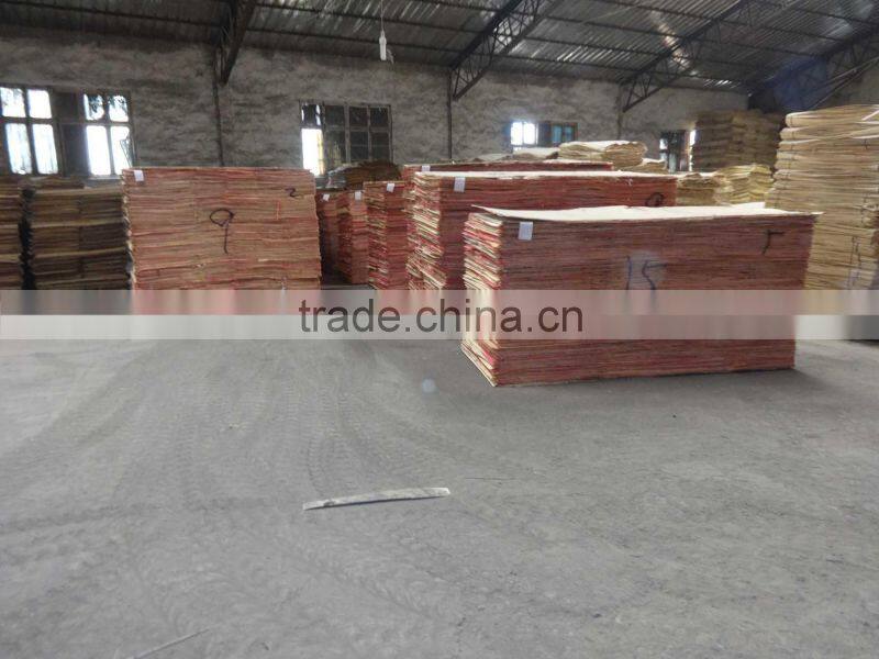 thickness 0.3mm Keruing/ gurjan Face Veneer