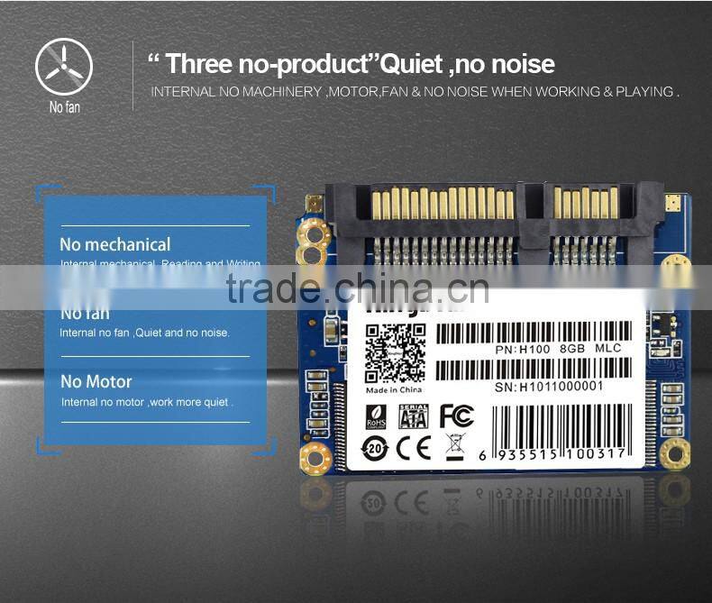 SSD Solid State Drive half slim sata2 8gb external hard disk drive ssd hard drive