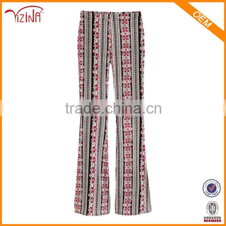 New Design Custom Women's Casual Zumba Pants With Hot Shapes