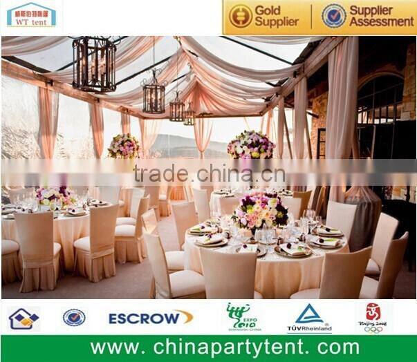 Aluminum Frame Clear Marquee Party Tent for restaurant