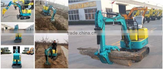 Hydraulic Backhoe Loader 0.8 Ton Mini Excavator