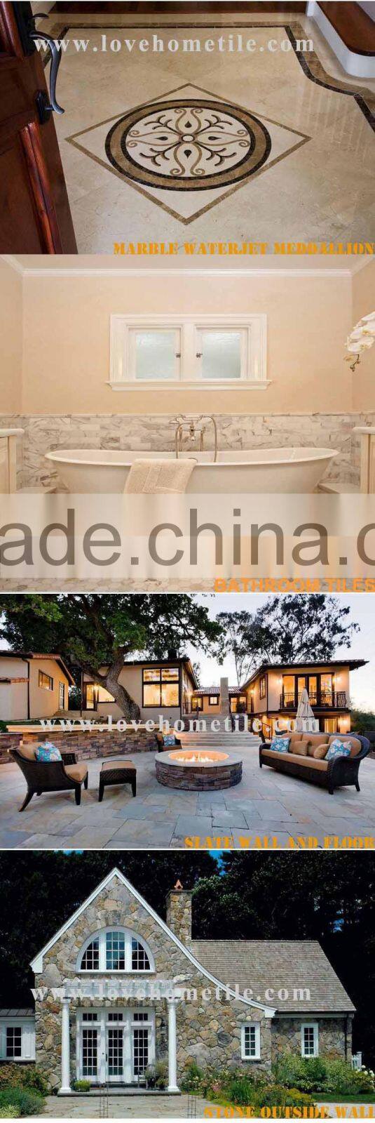 Cheap China factory supplier beige sandstone slabs for outdoor wall
