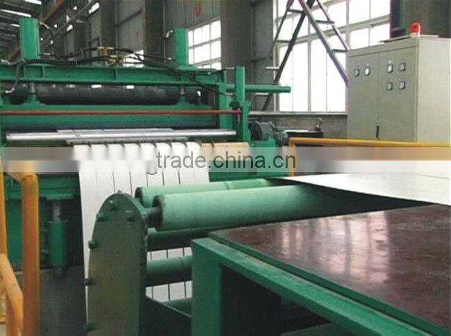High speed slitting line for galvanized steel sheet at stress 235Mpa