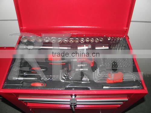 2015 NEW ITEM 158pcs Roller CABINET kraft tools auto repair and maintenance tool trolley