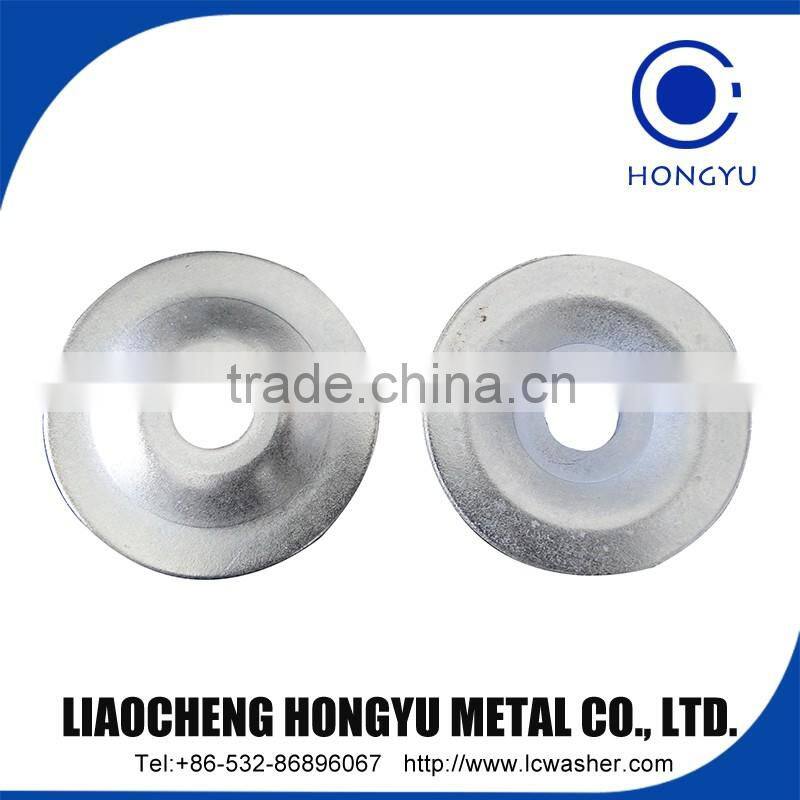 steel cup washer with Zinc