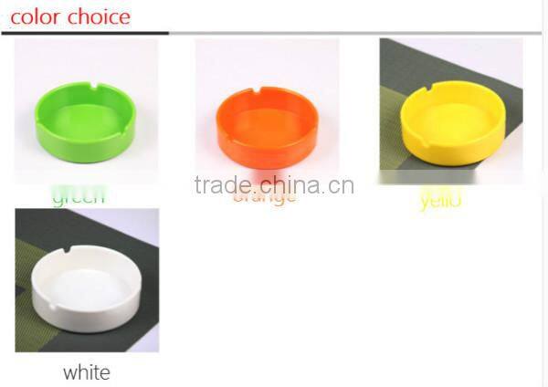 2015 newly design melamine ashtray with custom logo