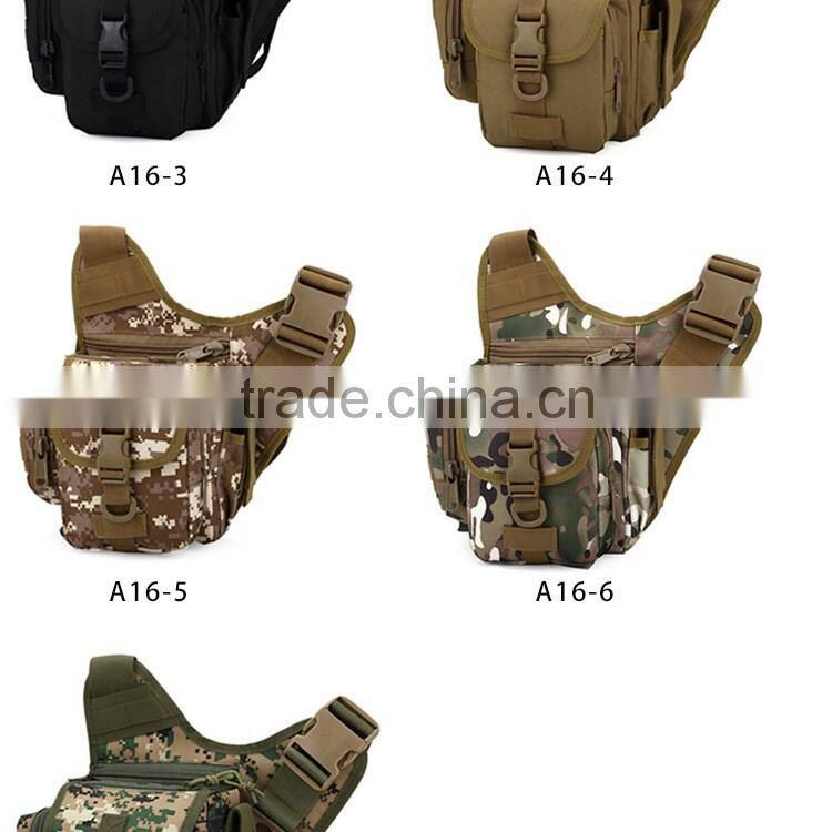 Outdoor travelling bag 800D army camouflage camera shoulder bag