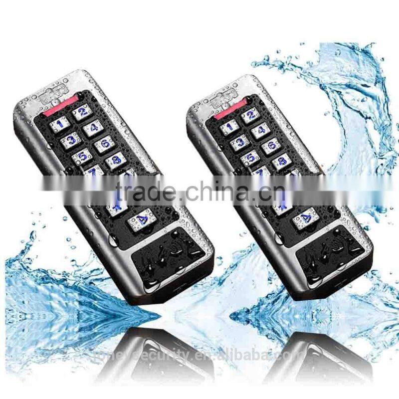 Access control system two doors rfid keypad reader