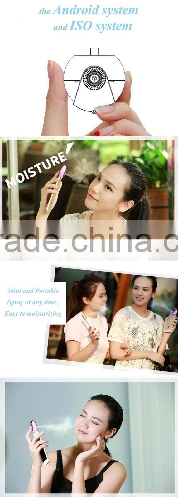 Portable usb mini humidifier for smarte phone