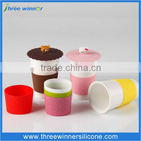 silicone rubber cup holder cover wholesale silicone cup holder
