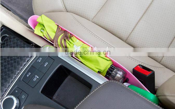 hot sale Universal One Pair Auto Car Seat Gap Storage Box gap Pocket Leak-Proof Organizer storage Car Stowing Tidying