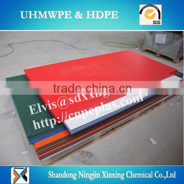 UV resistant textured double color orange peel surface HDPE panel