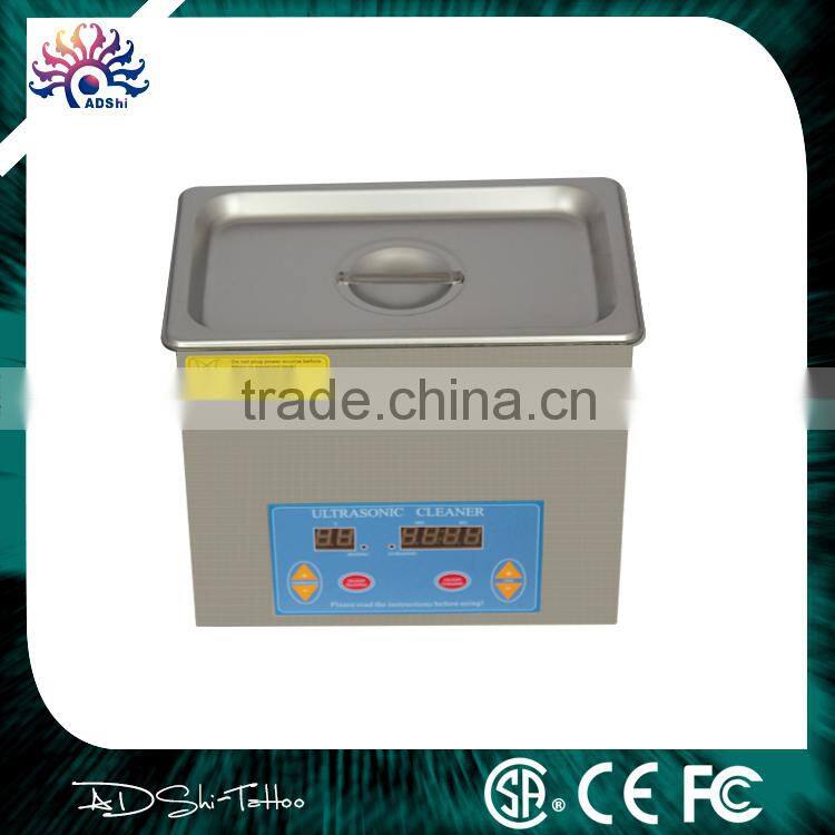 Professional tattoo furniture 2000ml large capacity stainless steel LED digital ultrasonic cleaner with heater