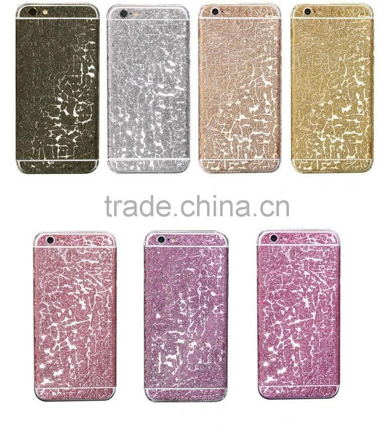 Hami Melon Texture Bling Bling Glitter Sticker Skin for iPhone 6 6s, Wholesale China