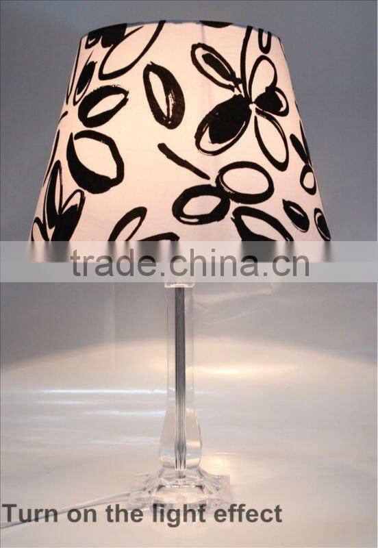European style table lamp plastic base