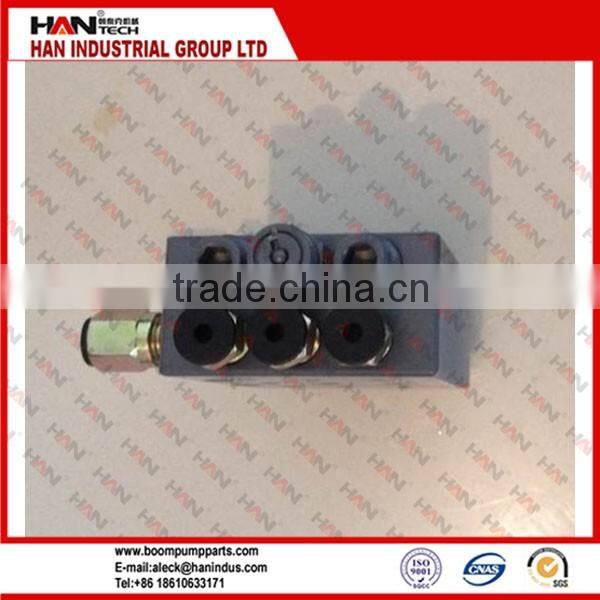 Concrete pump Distributor grease 6 HOLE