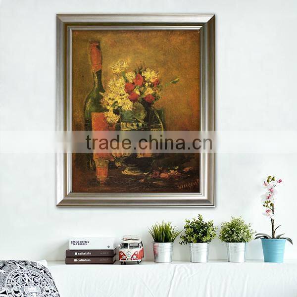Vase with Carnations and Bottle oil painting by Van Gogh