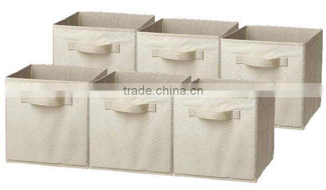 linen storage eco-friendly shower caddy 16x16x16 storage cube clothes storage boxes amazon fabric cosmetic organizer folding