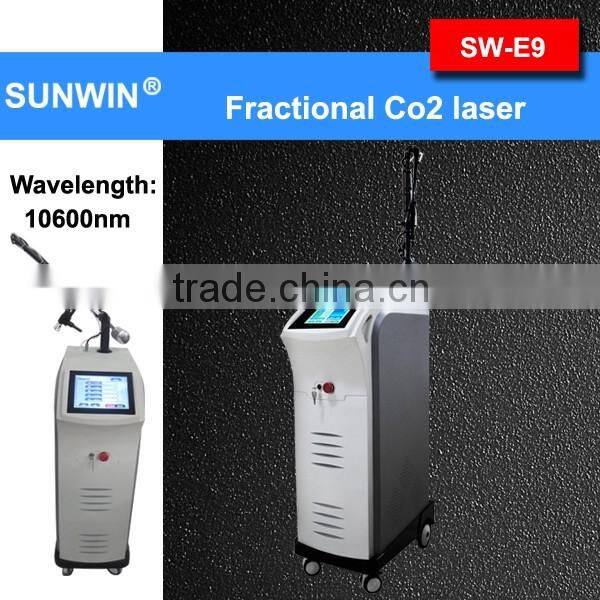 2016 hot sale laser skin renewing , skin rejuvenation, RF fractional CO2 laser dermabrasion