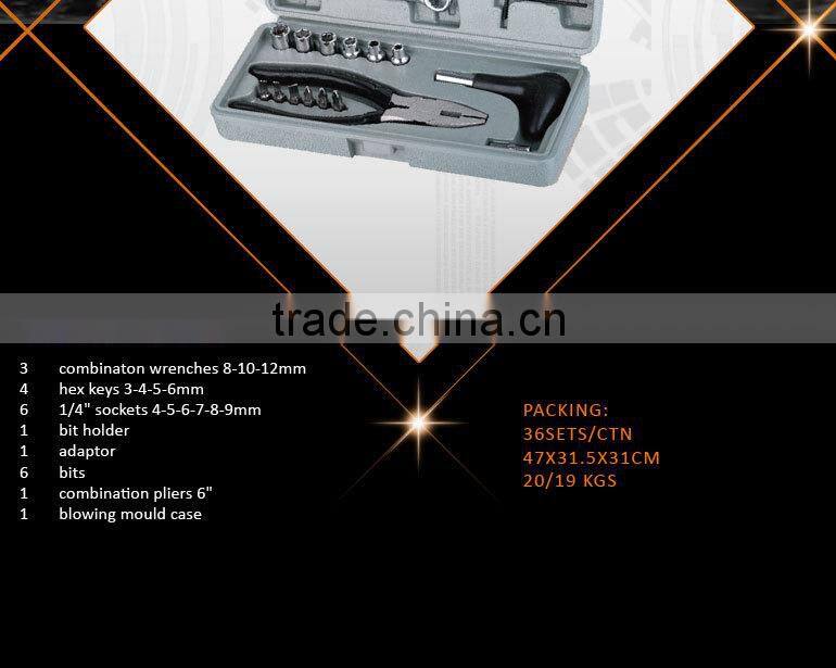 23pcs Home Appliance Repair Tool Multi Function Hand Tools Kit