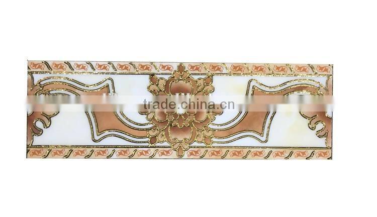 beautiful decorativef hot sale ceramic border tiles