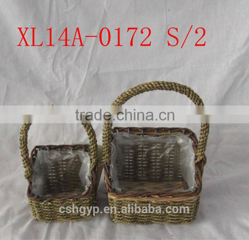 Attractive grass basket