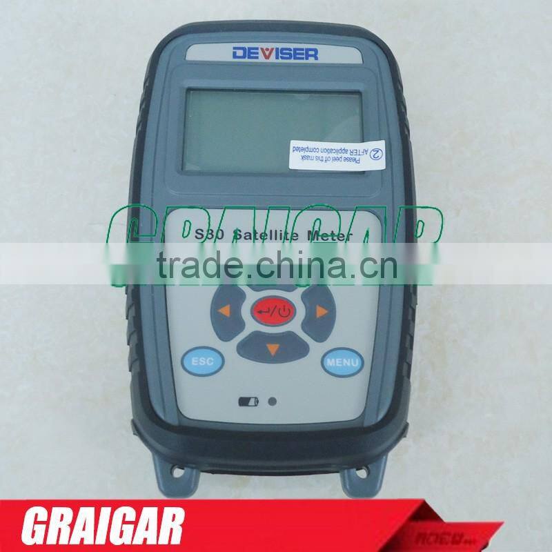 NEW Deviser S30 DVB-S/S2 Satellite Meter