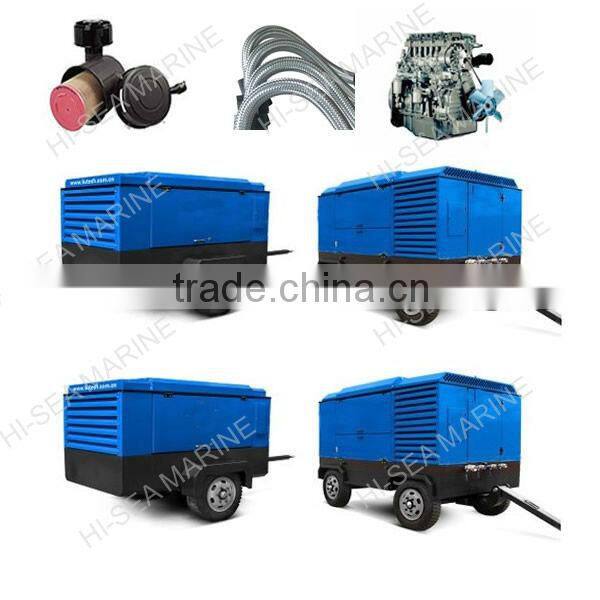100 psi Mobile Direct Driven Air Compressor