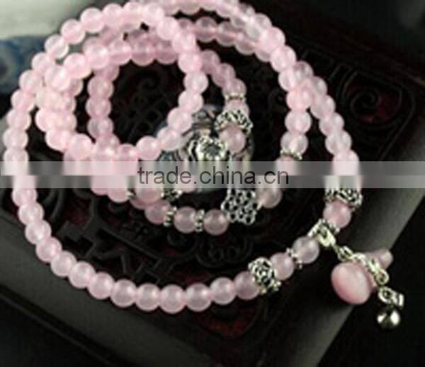 Natural Hign Quality Aventerine/Crystal/Agate Beads Bracelets on handmake
