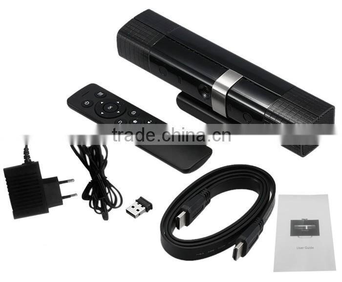 HD6R Full HD Android 4.4 Smart TV Box Built-in HD AF Camera&Dual Mic and dual Speaker HD6 Media player RK3188 Quad Core 2G+16G