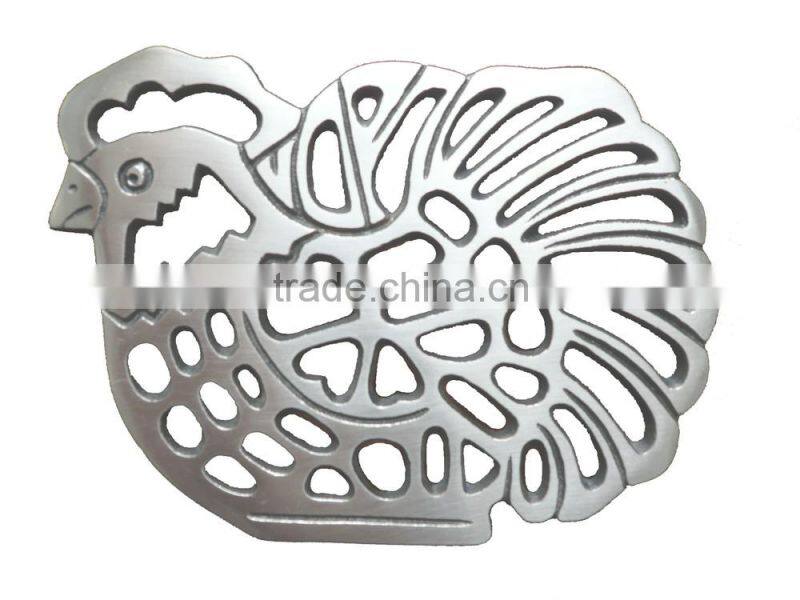 chicken cast iron trivets