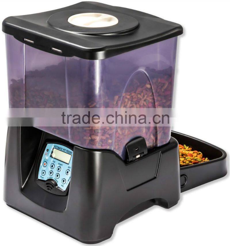Automatic Electronic Timer Programmable Dog Feeder for Large to Small Dogs
