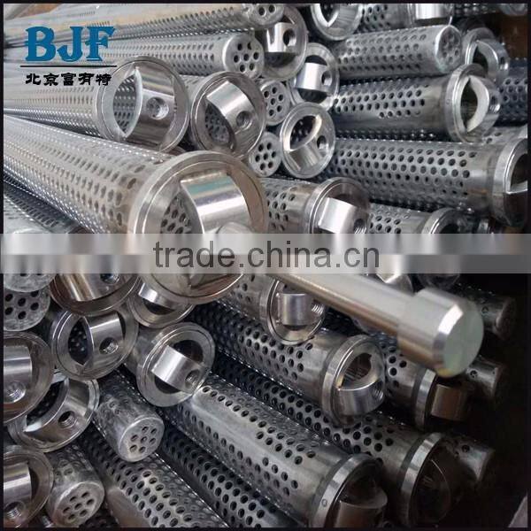 perforated stainless steel drill pipe filter well drilling screen