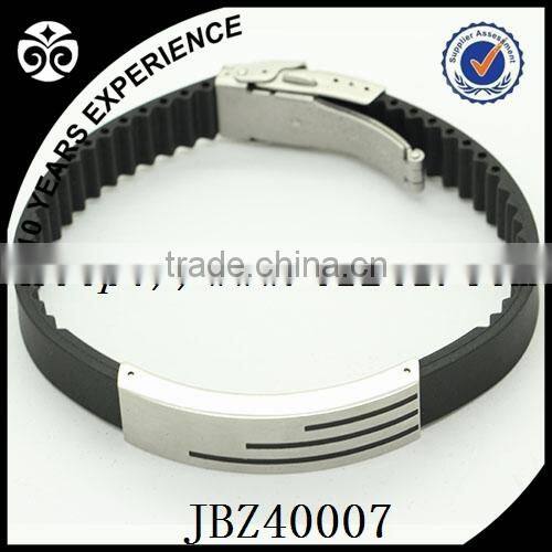 PU leather bracelet with magnet