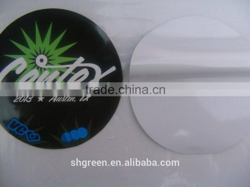 China manufacturing waterproof machine battery sticker