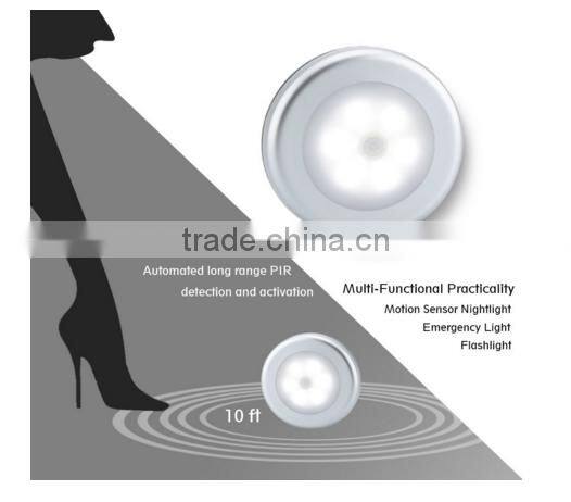 Motion Sensor Light,Motion-sensing Battery Powered LED Stick-Anywhere Nightlight,Wall Light for Entrance,Hallway,Baseme