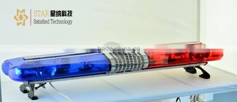 LED Blue and Red halogen rotating lightbar