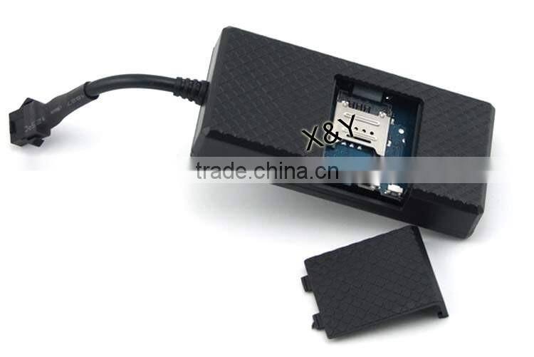 SMS Free App alarm remote engine stop real time tracking vehicle gps car tracker ,free tracking system XY-208AC