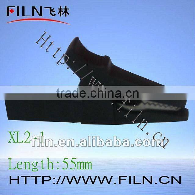 80mm nickel plated copper battery alligator clamps 40A