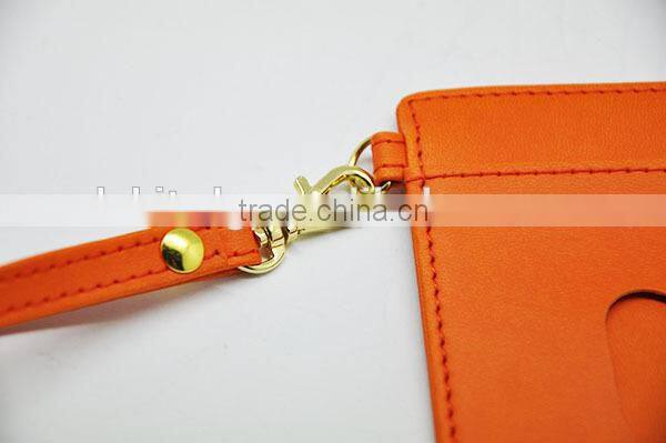 school student id card holder with clasp