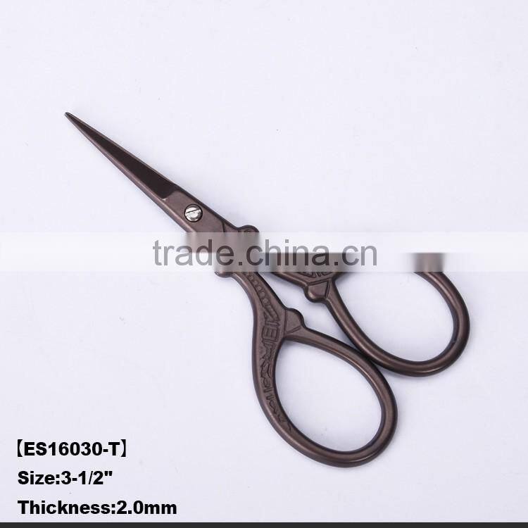 ES16030 -100% Brand new and high grade quality stainless steel embroidery scissors