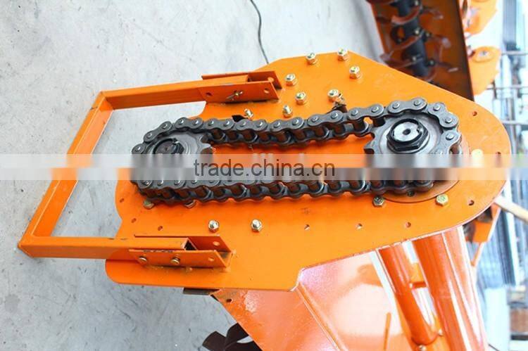 Rice farming equipment hot sell cultivator paddy chain driven rototilller