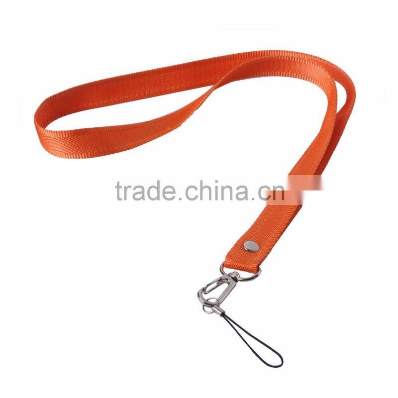 Fashion Custom Logo Printed Lanyard With Metal Hooks