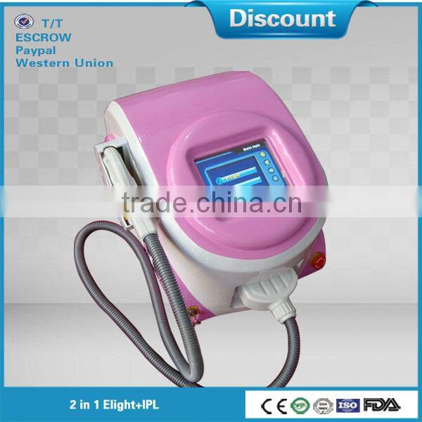 CE approved soprano diode laser skin hair removal ipl machine with big spot size! (150000 shots,low price)