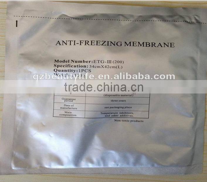cold Cryolipolysis antifreeze membrane for lipo cryo Machine