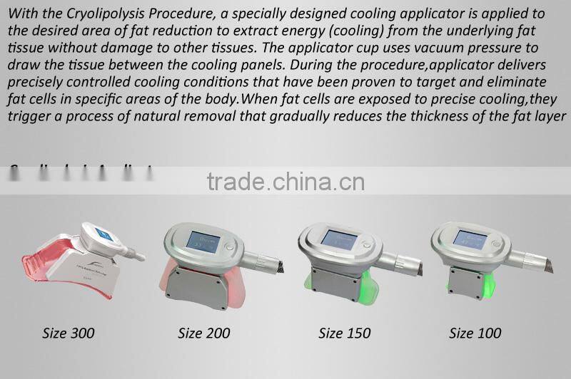 Fat freezing machine home device,2014 new products Cooling Technology selectively targets and eliminates fat cells
