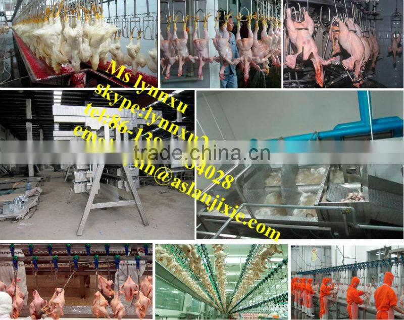 chicken slaughter machine/ Halal chicken slaughter machine line